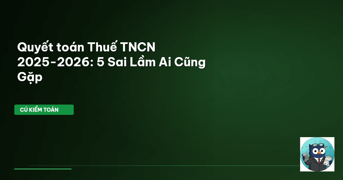 quyết toán thuế TNCN