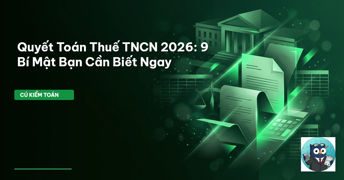 quyết toán thuế TNCN 2026