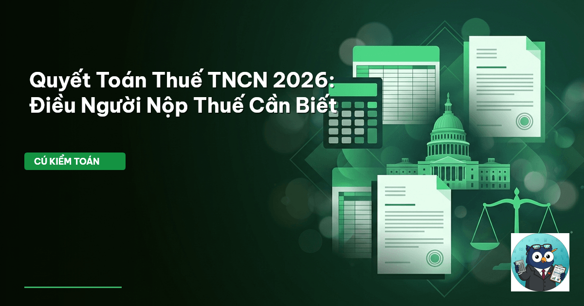 quyết toán thuế TNCN 2026
