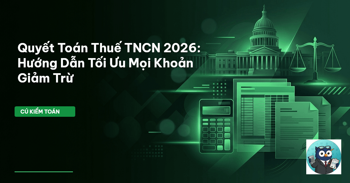 Quyết Toán Thuế TNCN 2026: Hướng Dẫn Tối Ưu Mọi Khoản Giảm Trừ