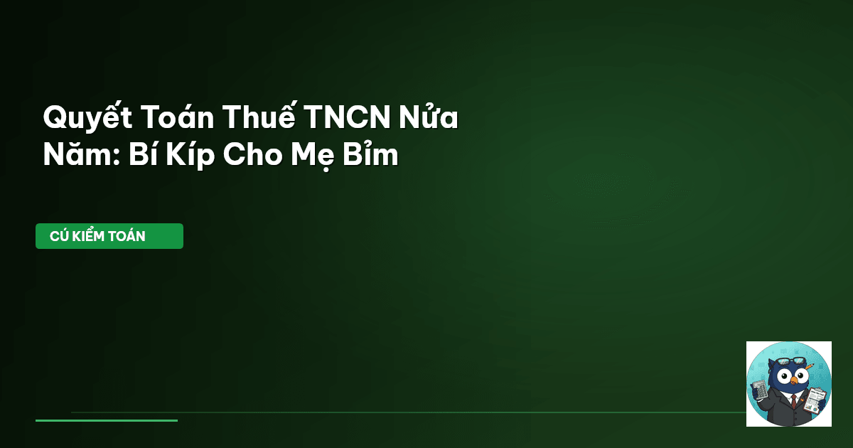 quyết toán thuế TNCN