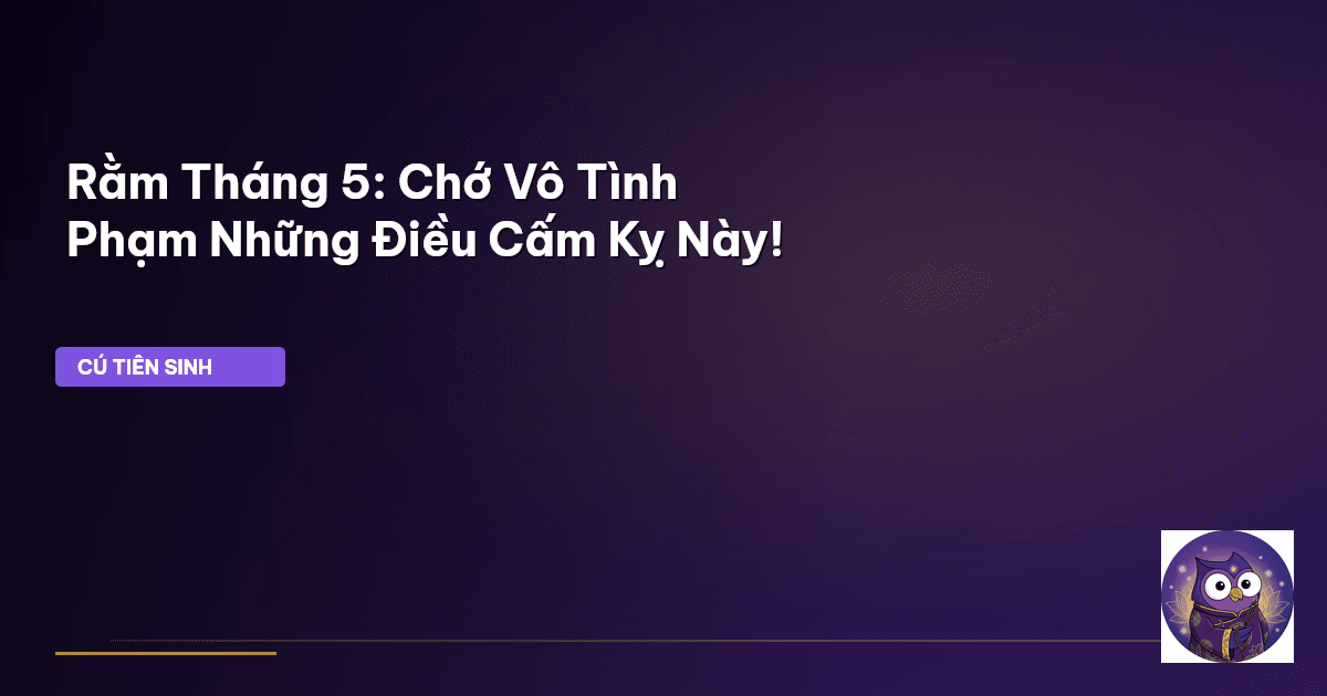 cúng rằm tháng 5
