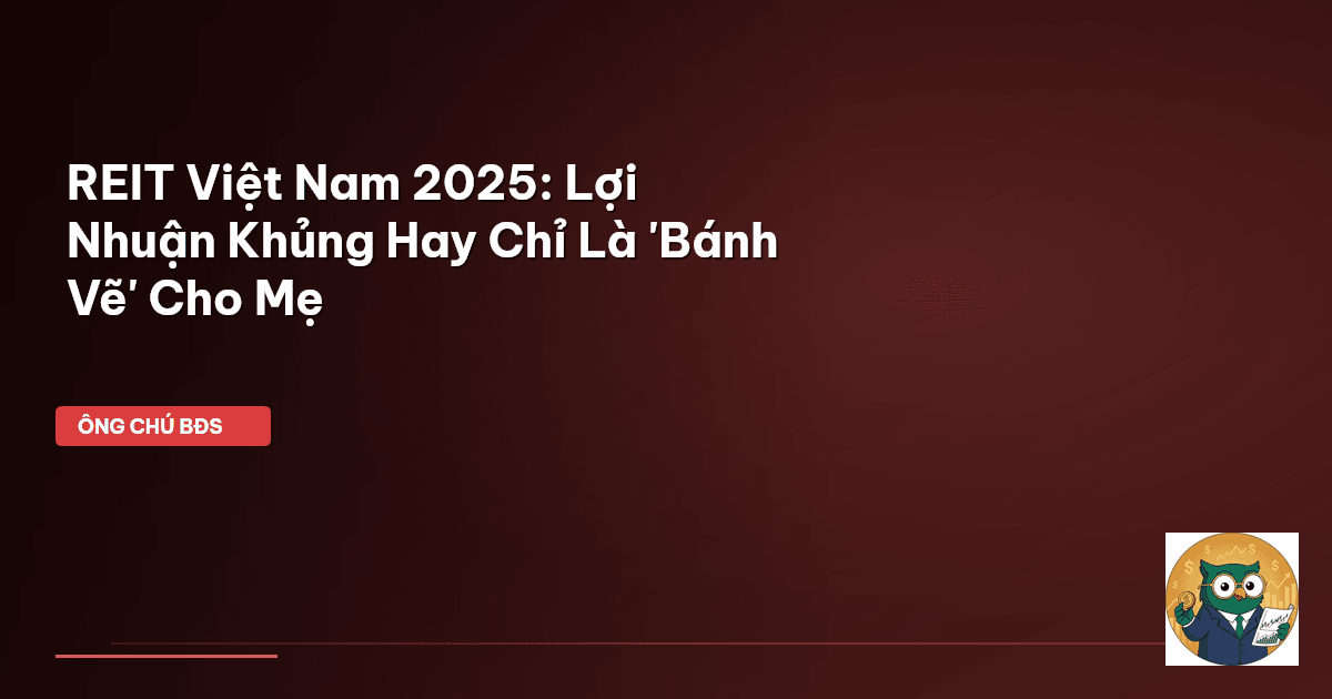 REIT Việt Nam 2025