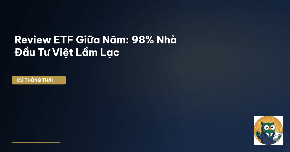 Review ETF Giữa Năm: 98% Nhà Đầu Tư Việt Lầm Lạc