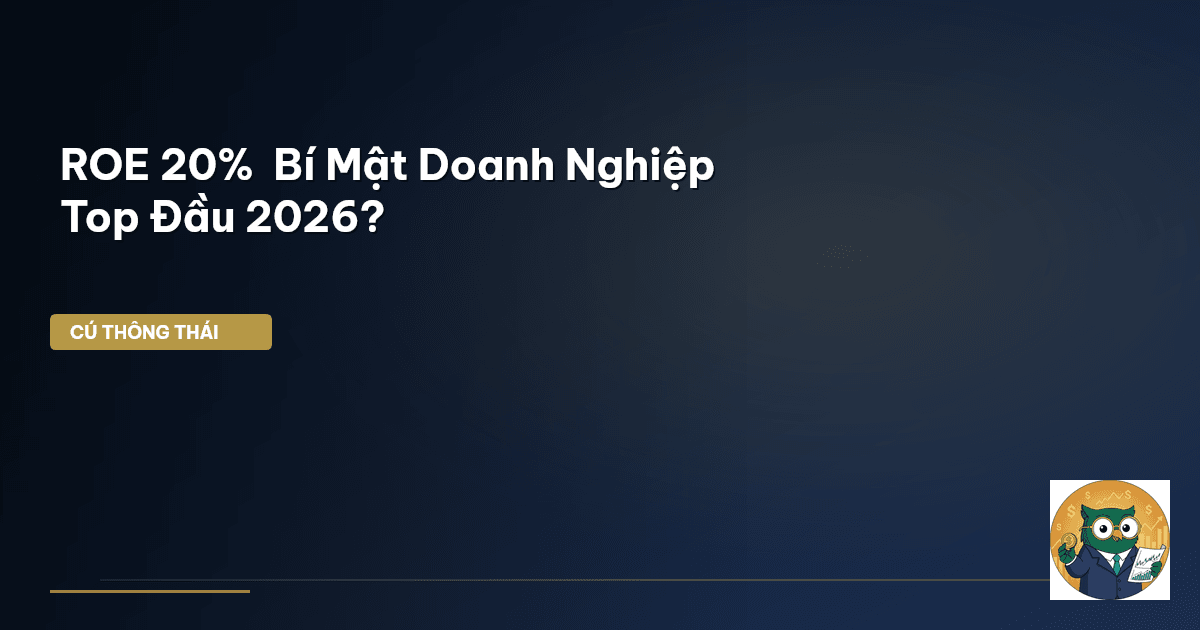 ROE 20% – Bí Mật Doanh Nghiệp Top Đầu 2026?