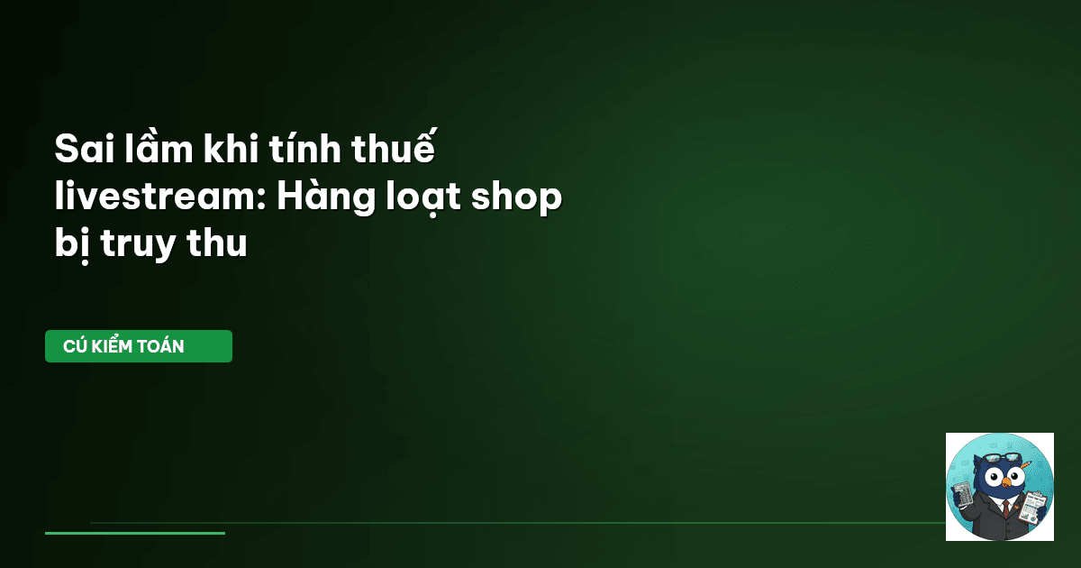 thuế livestream
