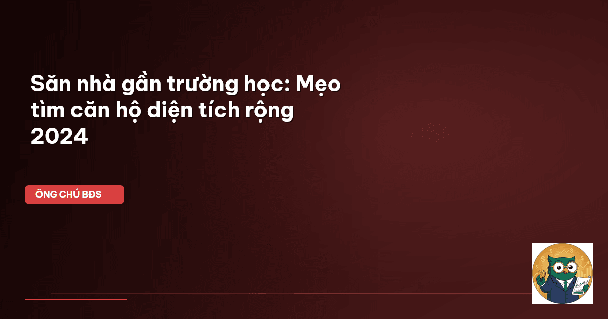 mua nhà gần trường học