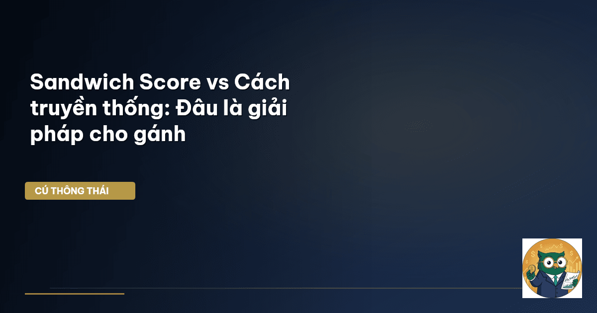 Sandwich Score vs Cách truyền thống: Đâu là giải pháp cho gánh