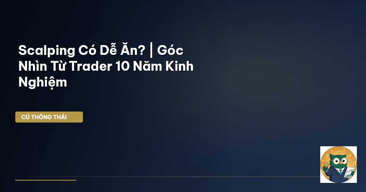 Scalping Có Dễ Ăn? | Góc Nhìn Từ Trader 10 Năm Kinh Nghiệm
