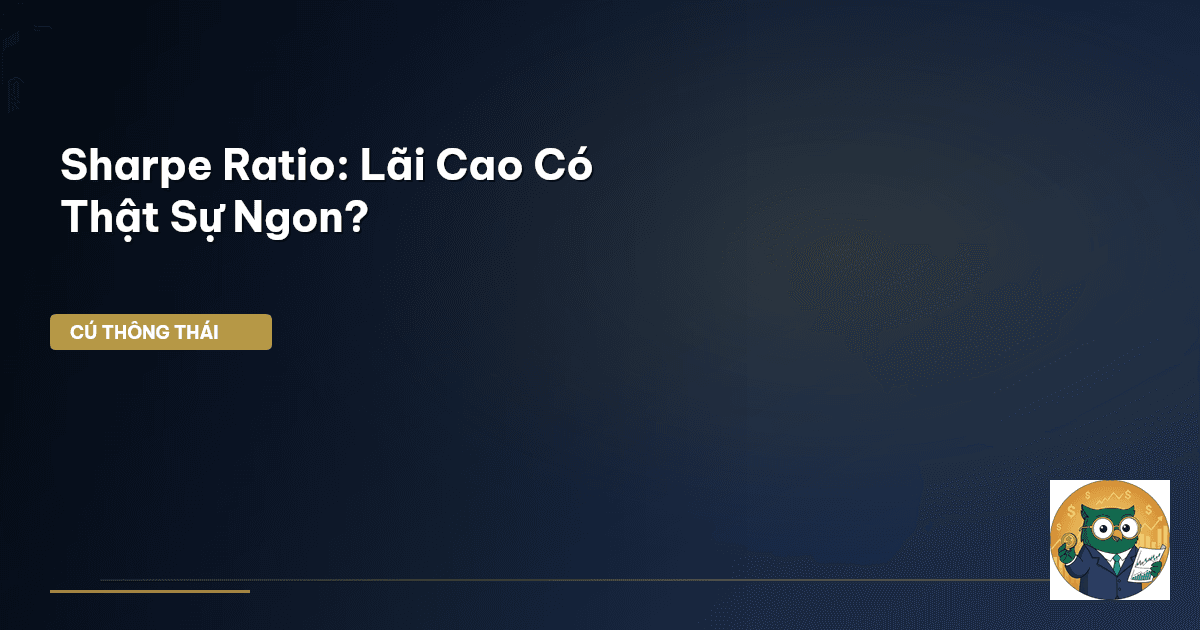 Sharpe Ratio: Lãi Cao Có Thật Sự Ngon?