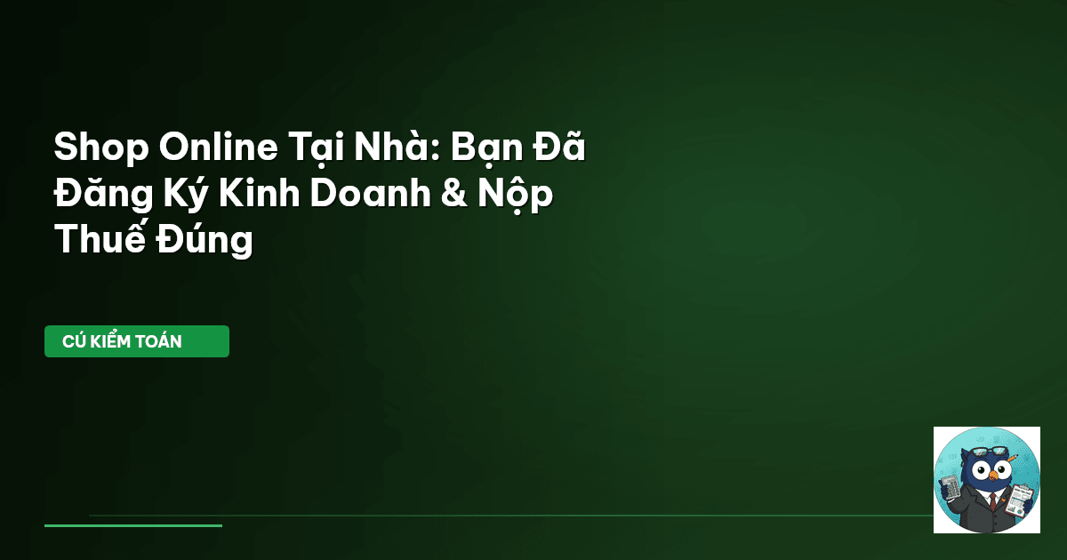 đăng ký kinh doanh shop online