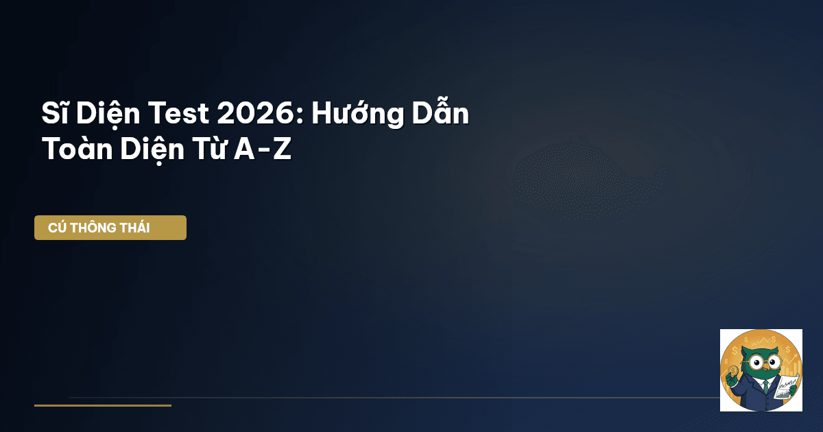 sĩ diện test