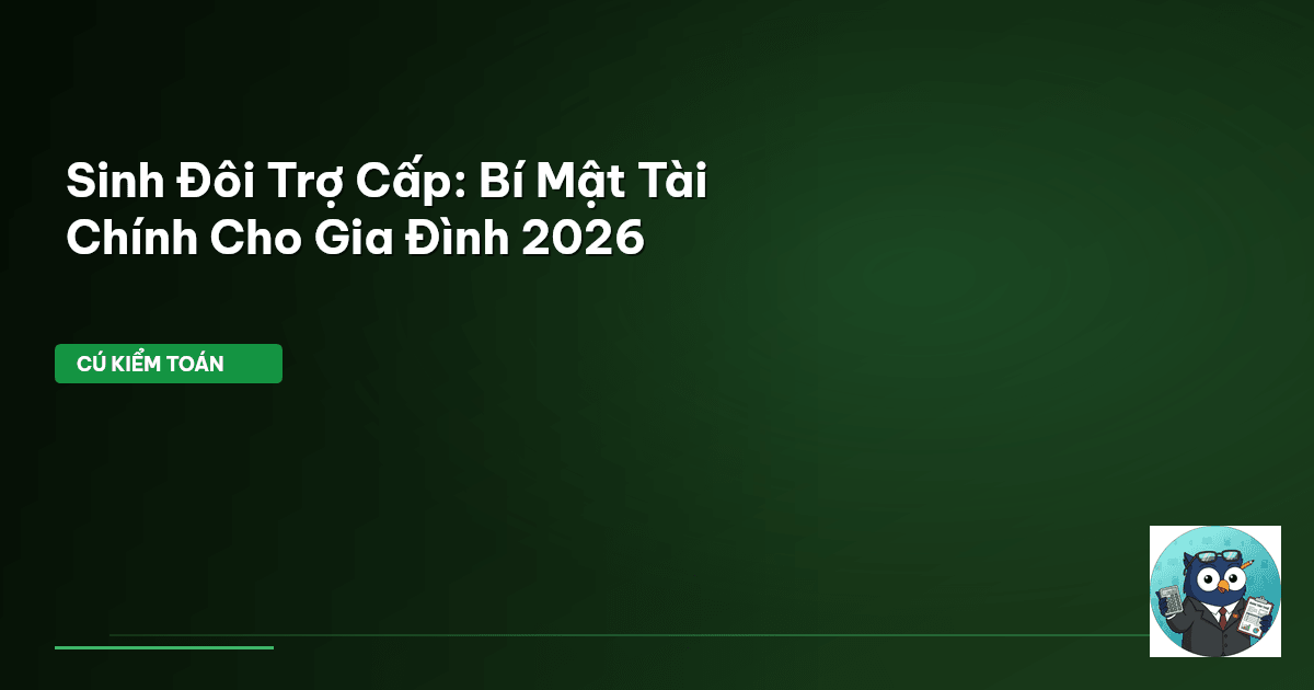 sinh đôi trợ cấp