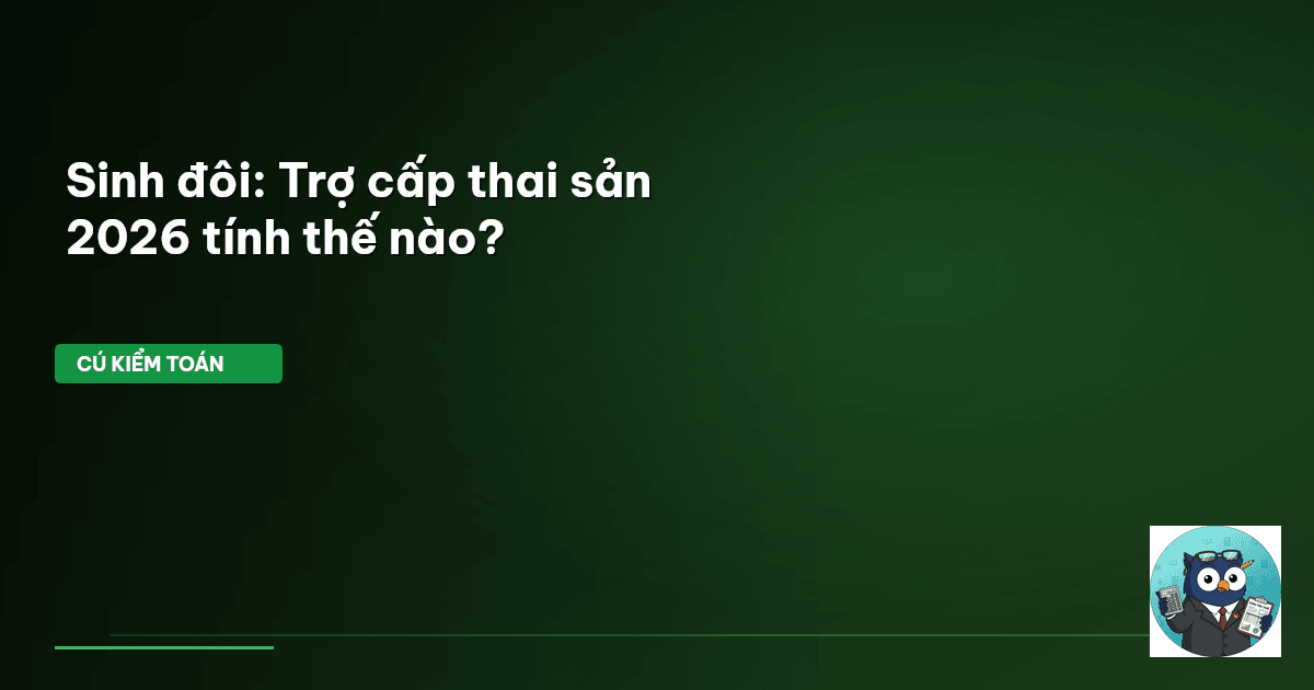 tro cap thai san