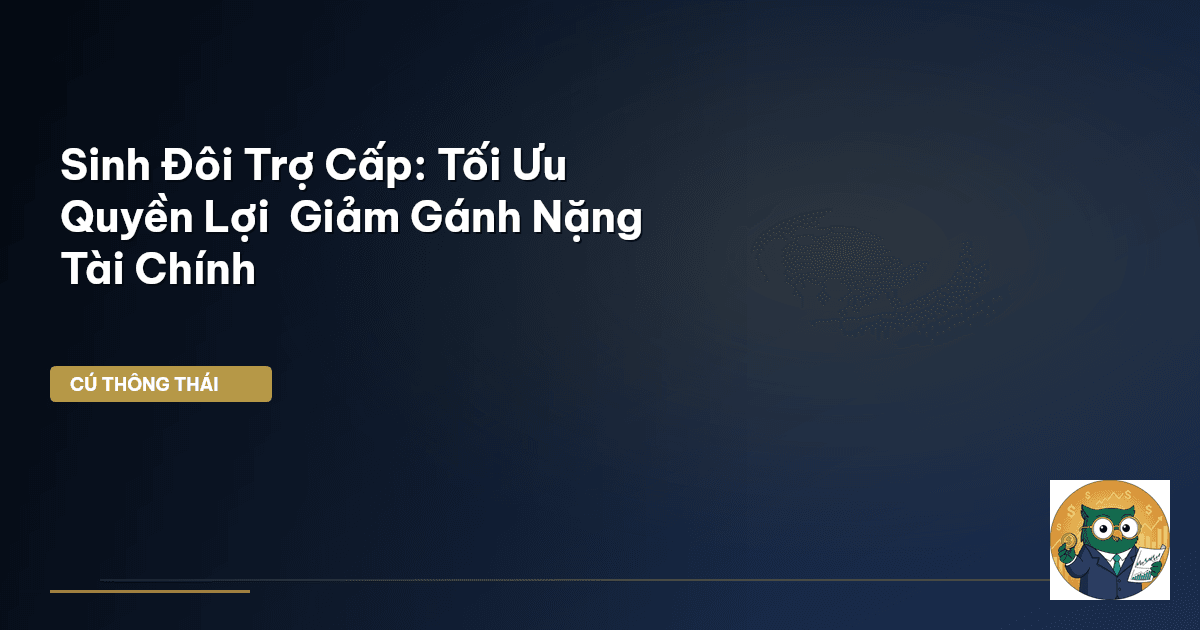 Sinh Đôi Trợ Cấp: Tối Ưu Quyền Lợi & Giảm Gánh Nặng Tài Chính