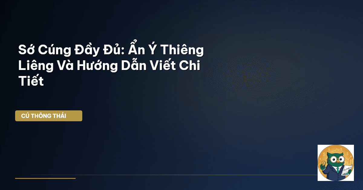 Sớ Cúng Đầy Đủ: Ẩn Ý Thiêng Liêng Và Hướng Dẫn Viết Chi Tiết