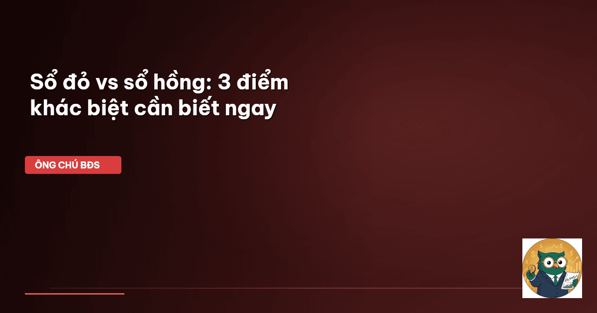 sổ đỏ