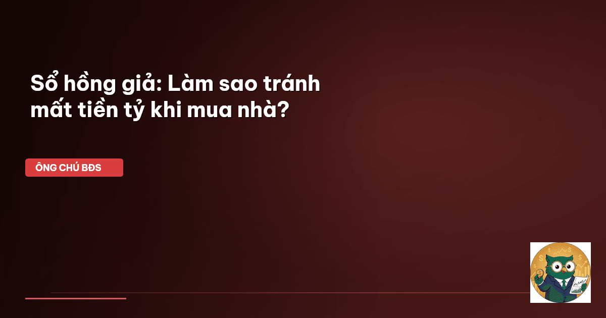 sổ hồng giả