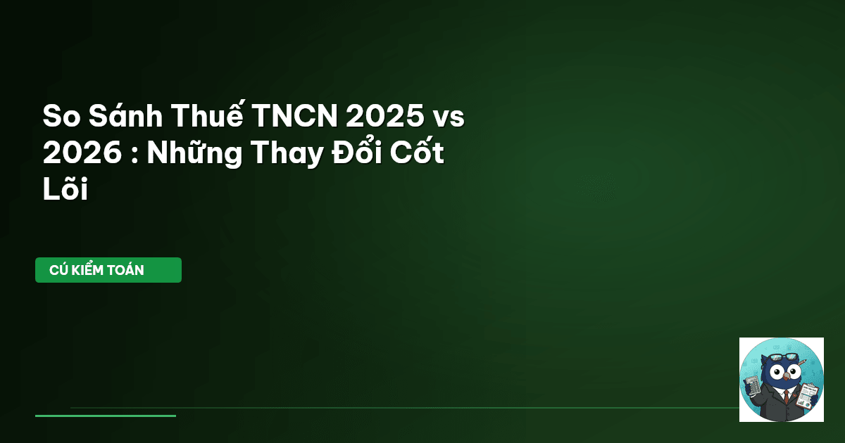 thuế tncn 2026