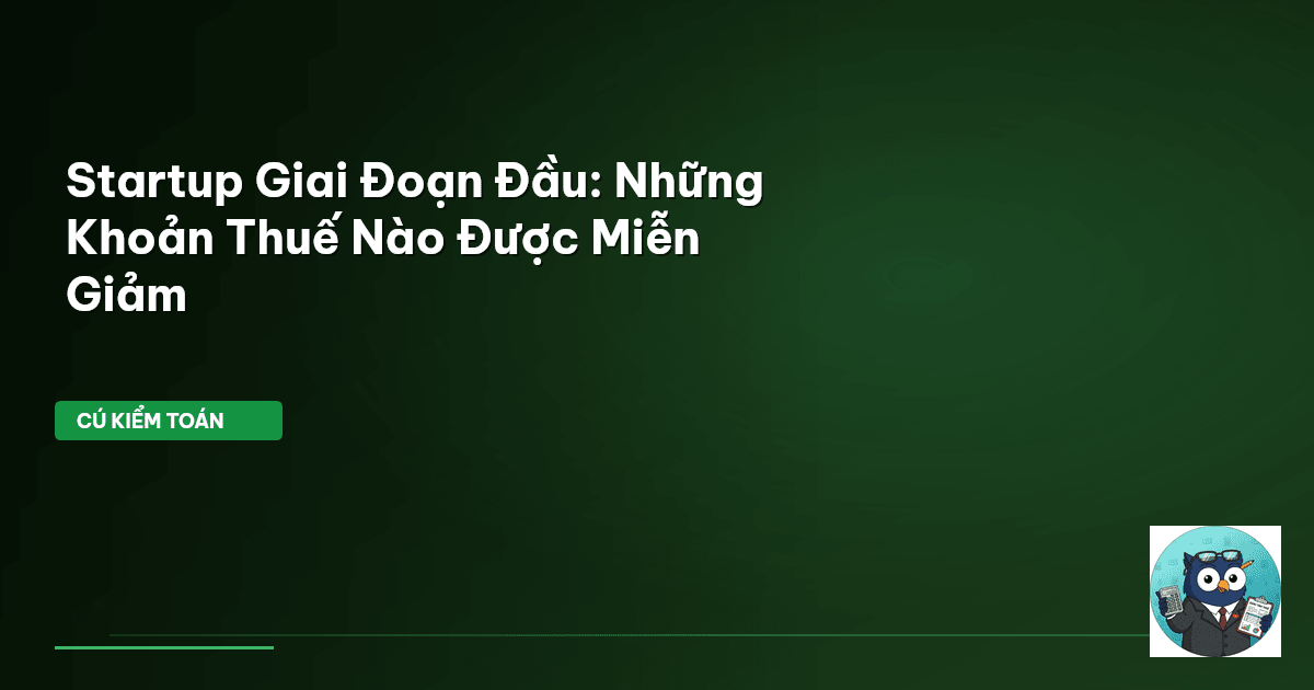 startup giai đoạn đầu