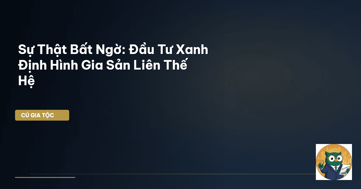 đầu tư xanh