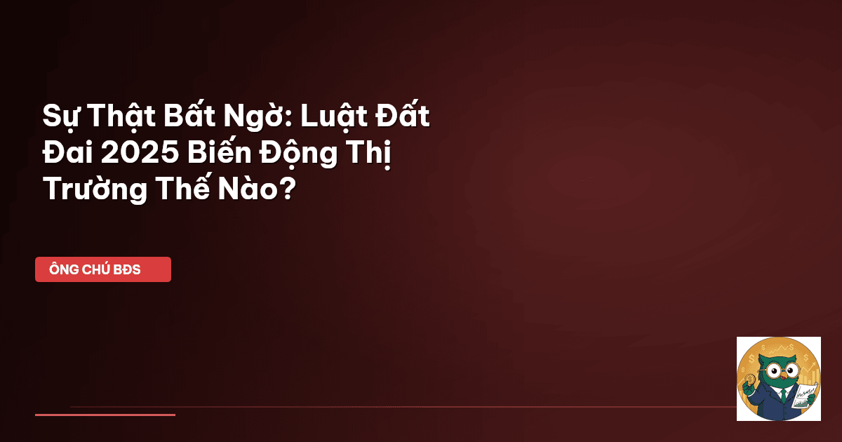 Luật Đất đai 2025