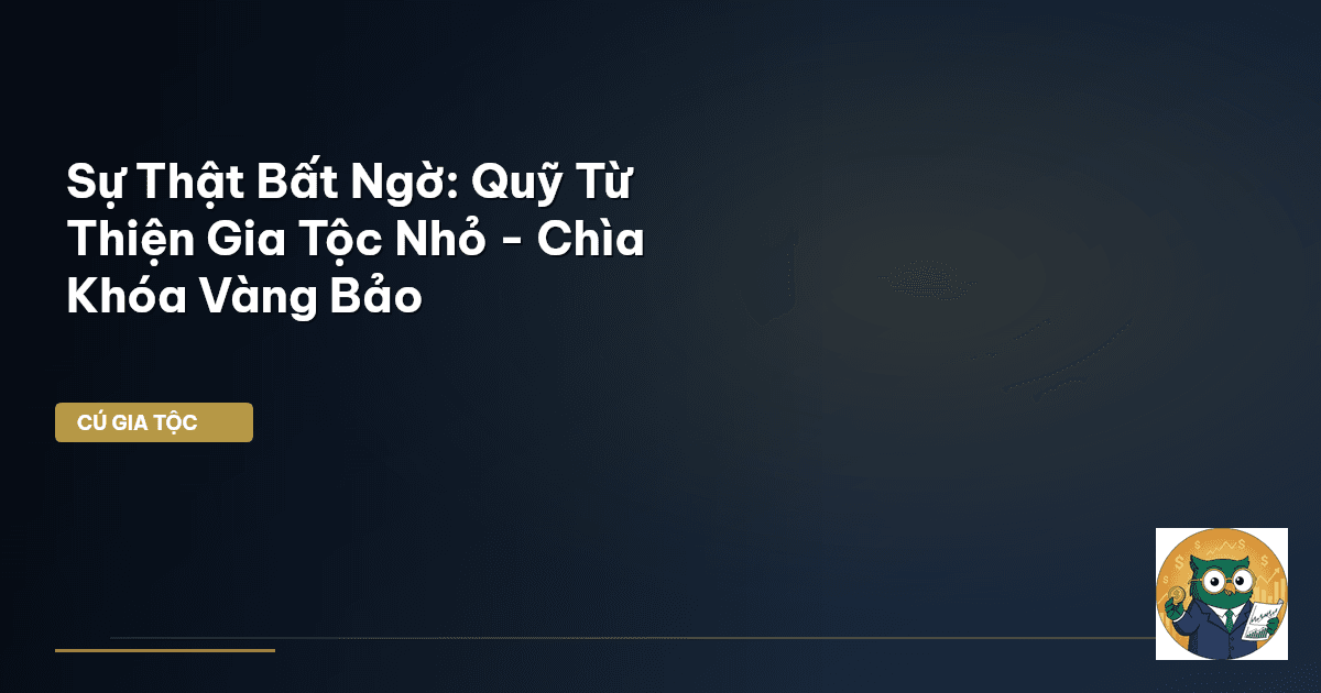 quỹ từ thiện gia tộc