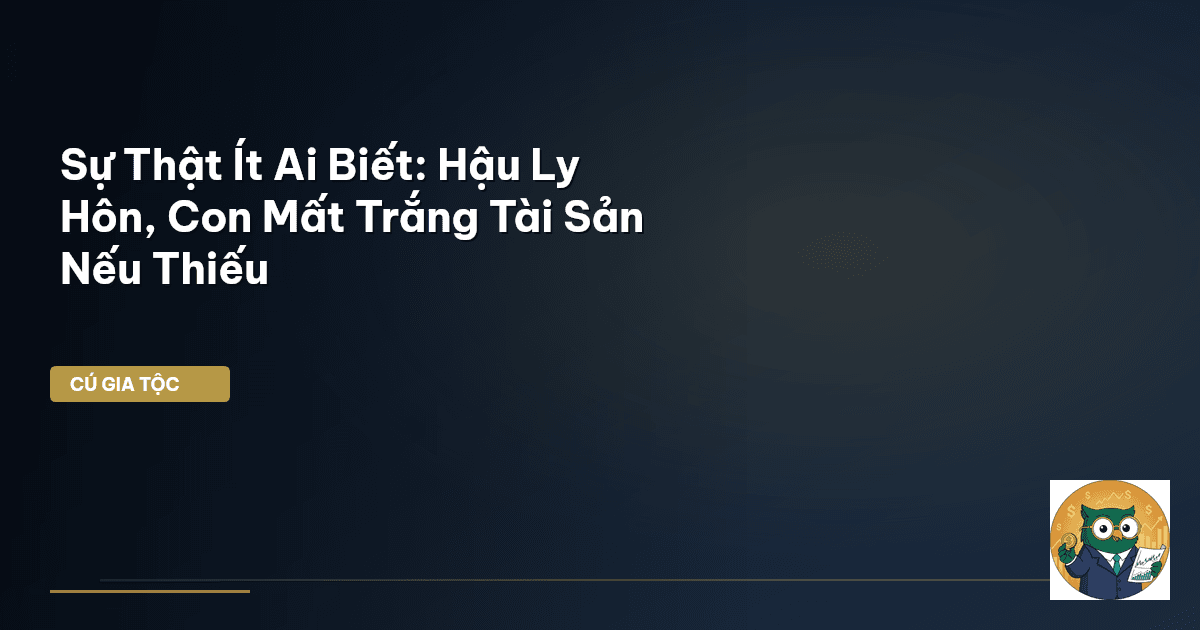 hậu ly hôn