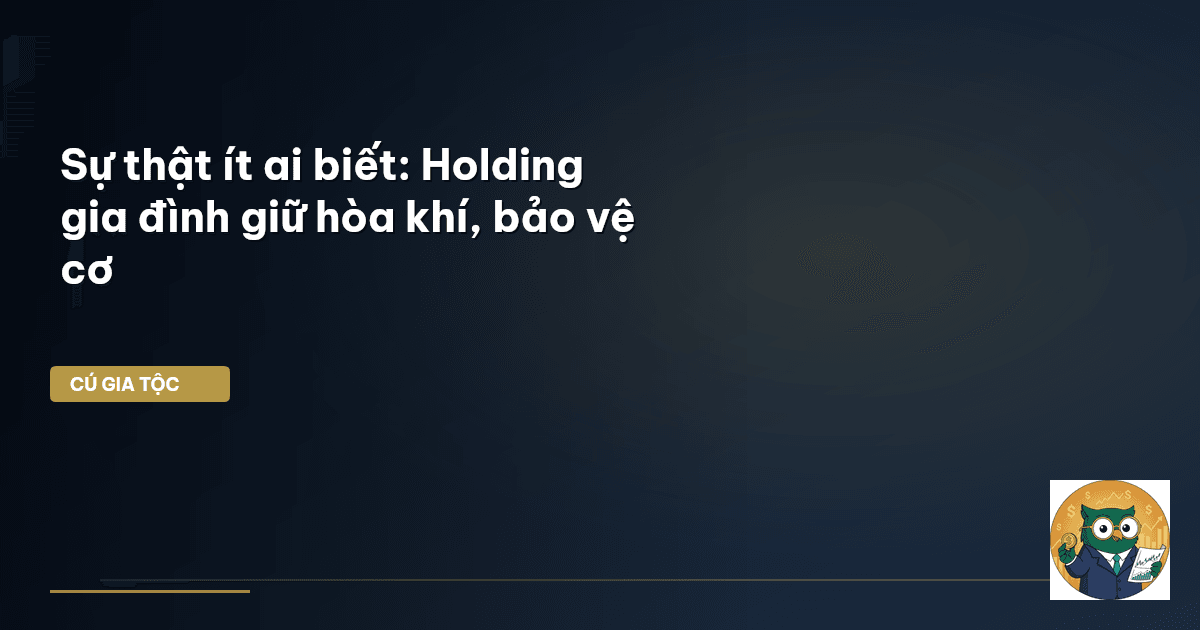 holding gia đình