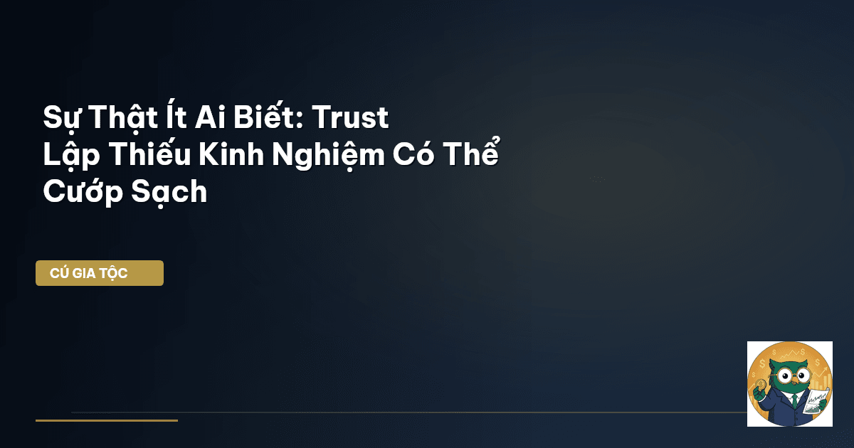 trust thiếu kinh nghiệm