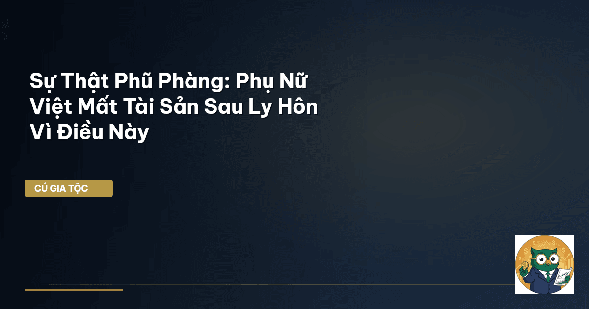 tài chính ly hôn