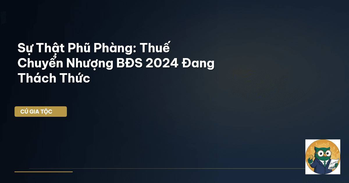 thuế chuyển nhượng BĐS gia tộc