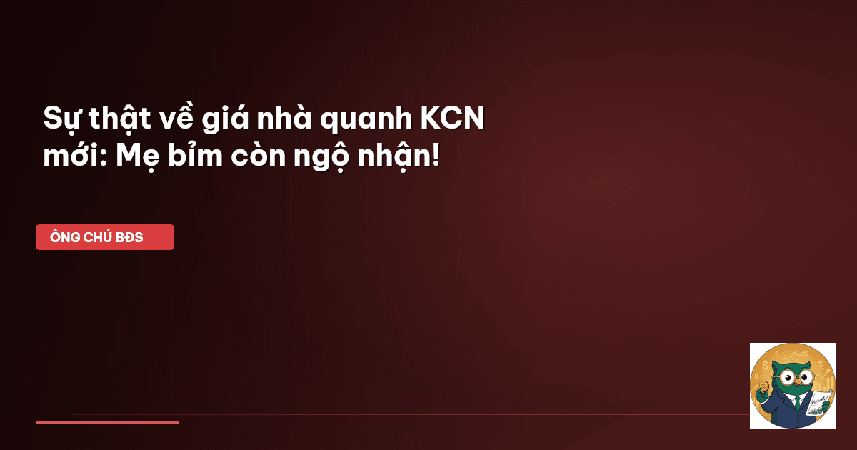 quy hoạch KCN
