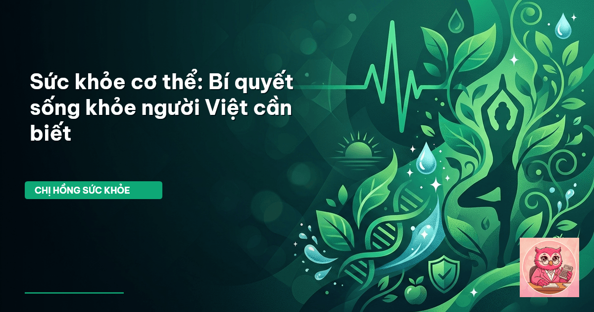 sức khỏe cơ thể