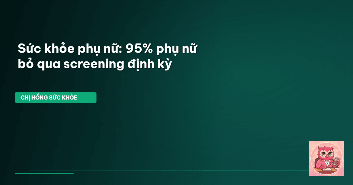 sức khỏe phụ nữ