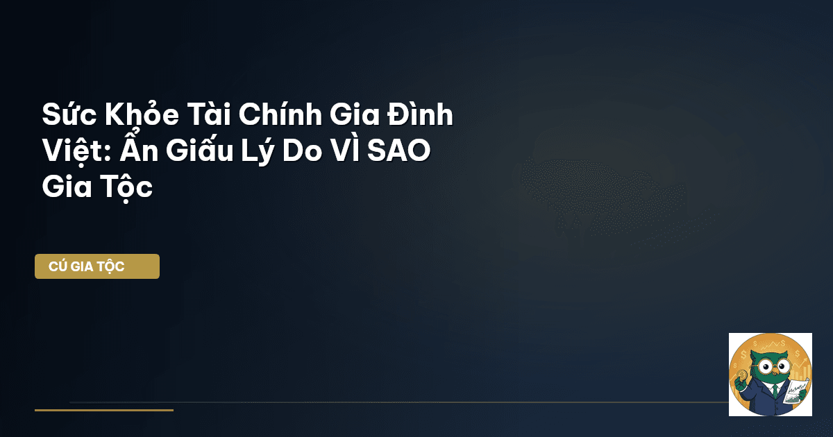 sức khỏe tài chính gia đình
