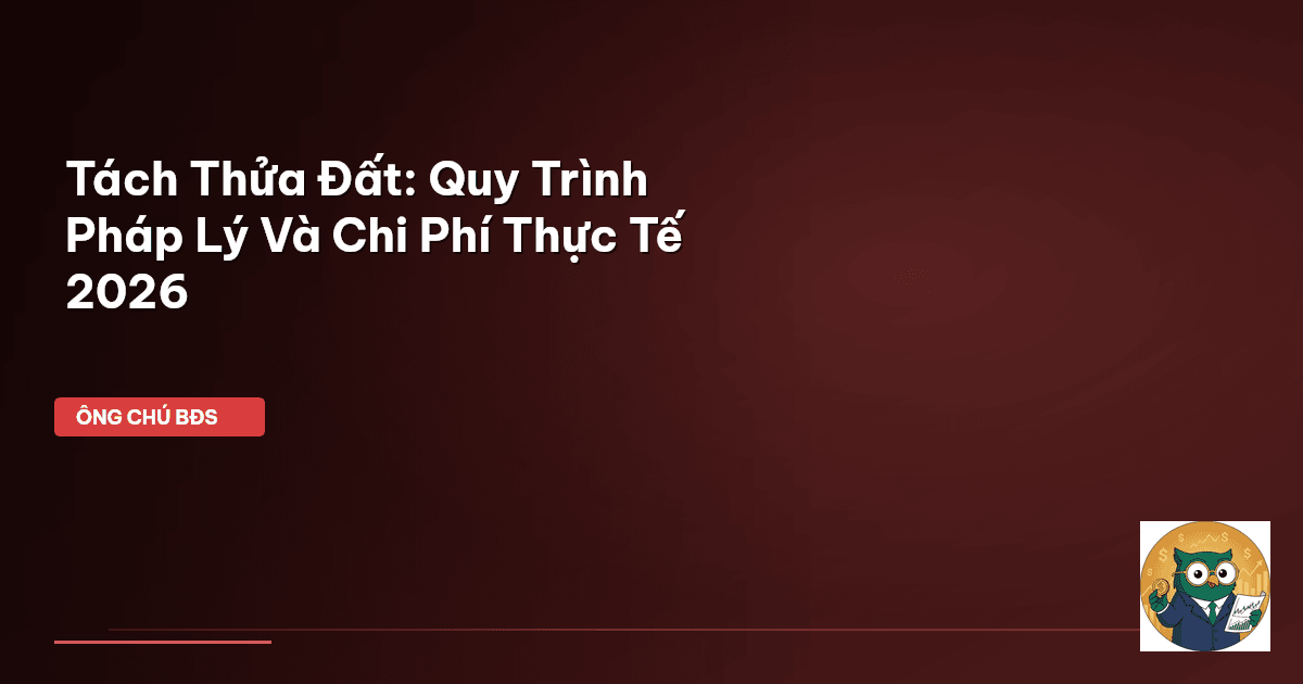 tách thửa đất