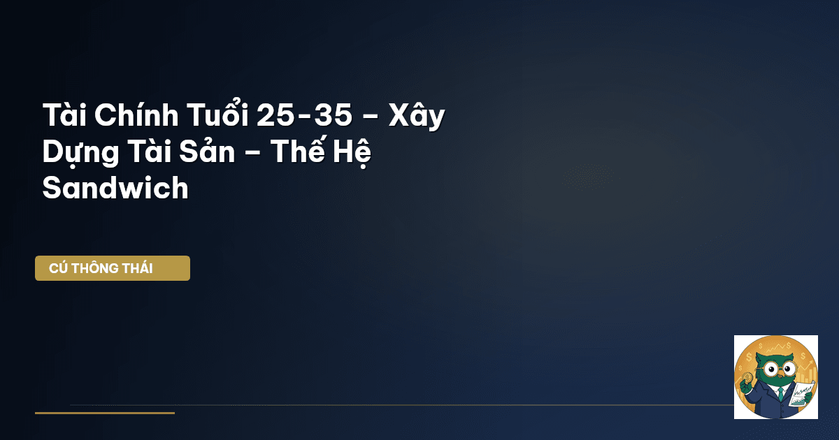 Tài Chính Tuổi 25-35 – Xây Dựng Tài Sản – Thế Hệ Sandwich