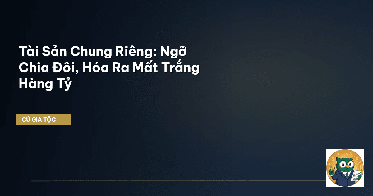 tài sản chung riêng