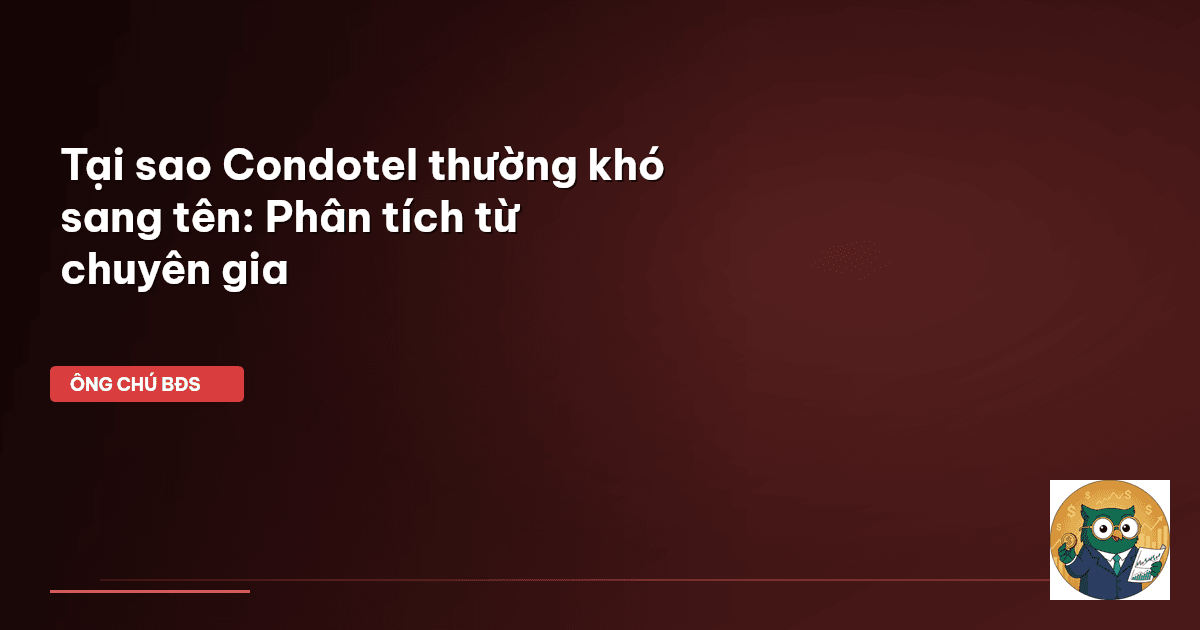 condotel là gì