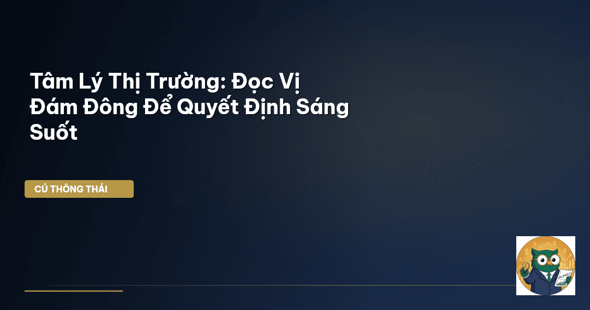 Tâm Lý Thị Trường: Đọc Vị Đám Đông Để Quyết Định Sáng Suốt
