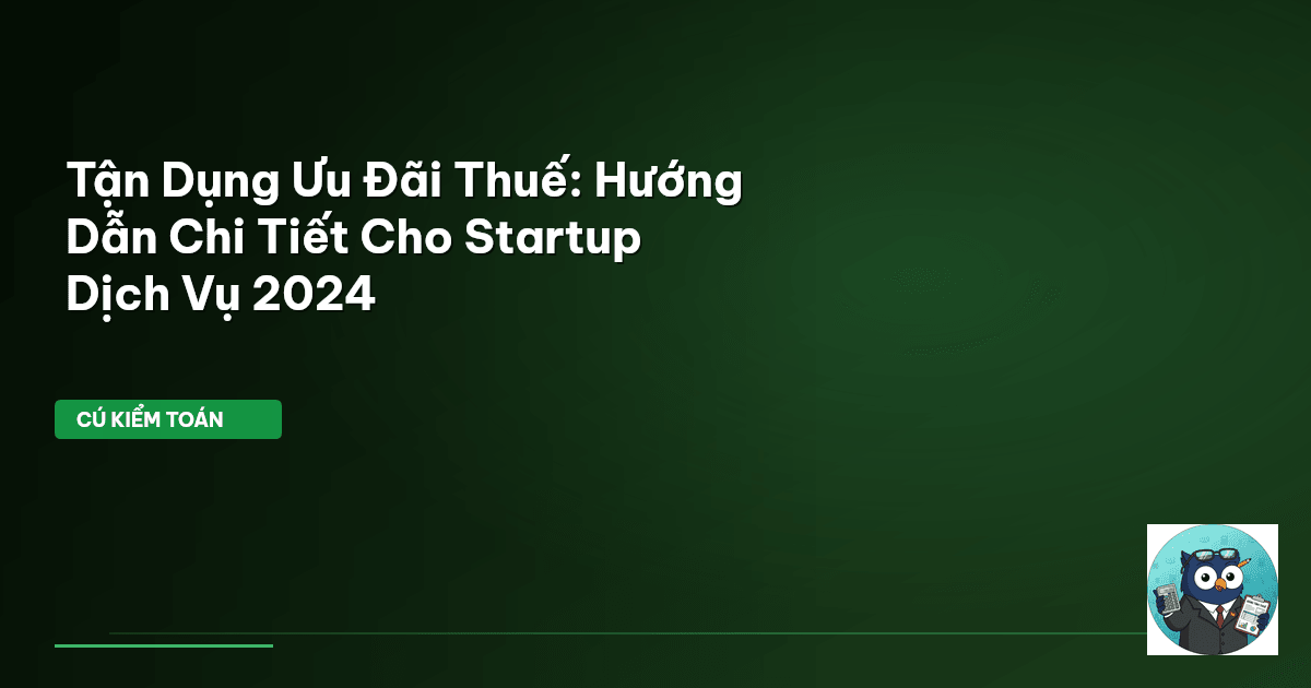 ưu đãi thuế startup