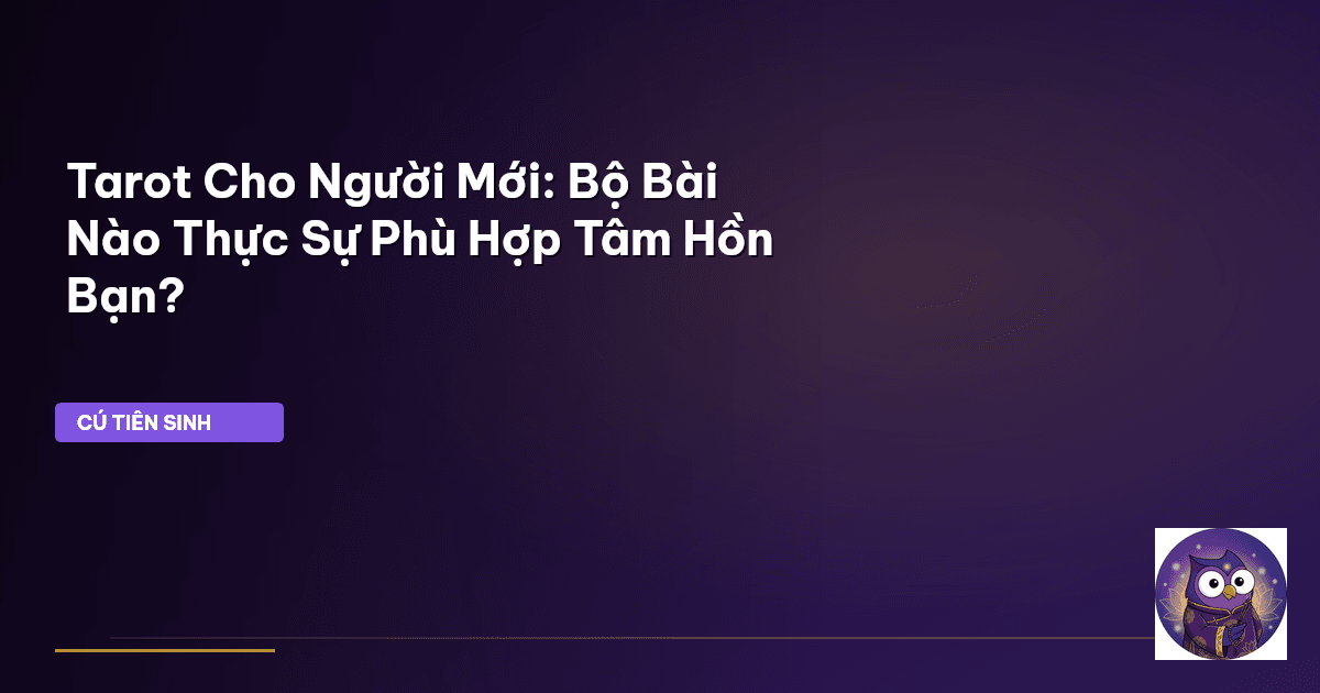 Tarot cho người mới