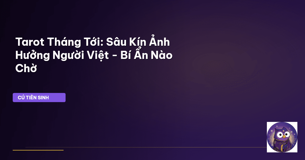 Tarot tháng tới