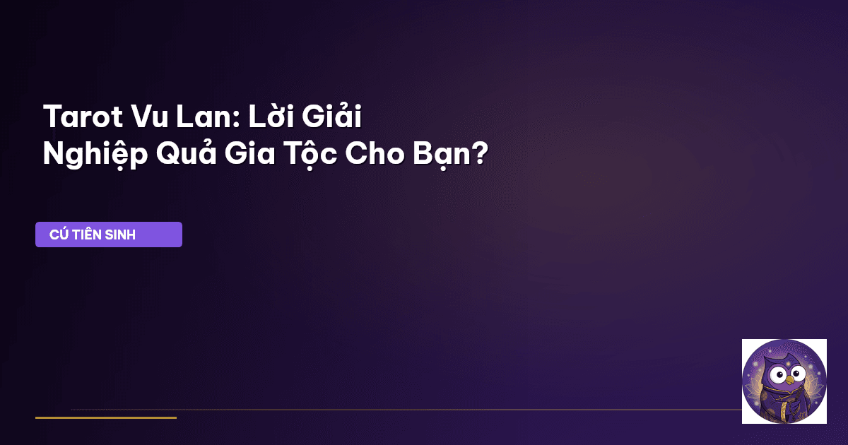 Tarot Vu Lan