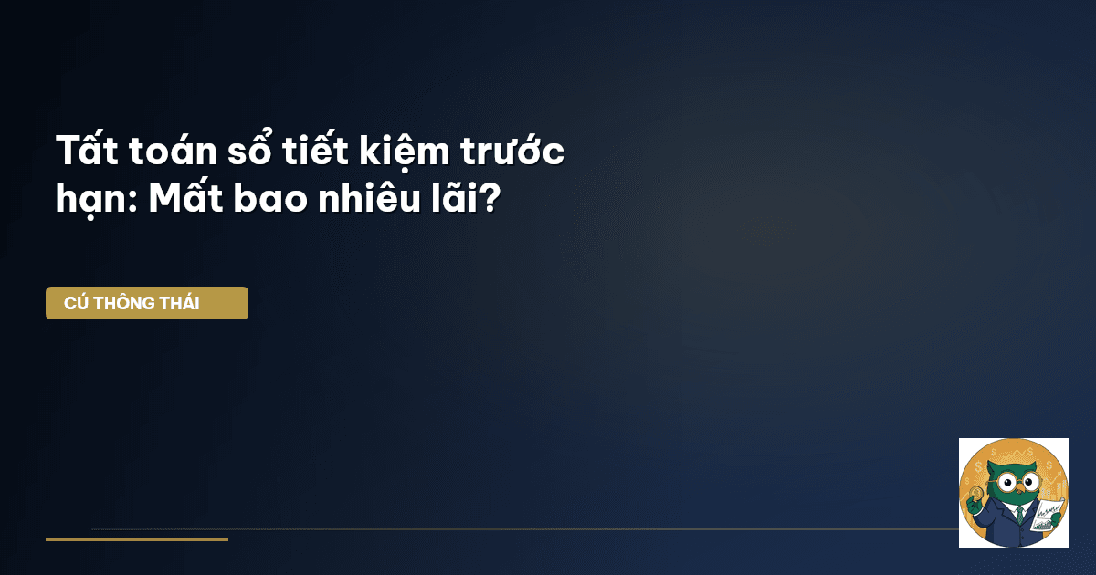 tất toán sổ tiết kiệm