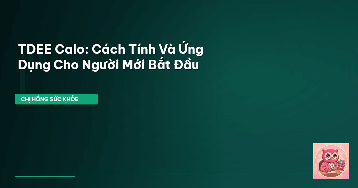 TDEE là gì