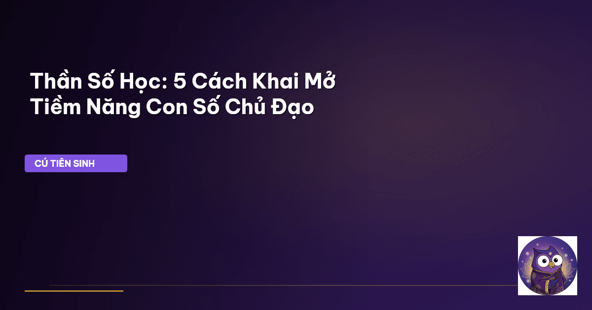 thần số học