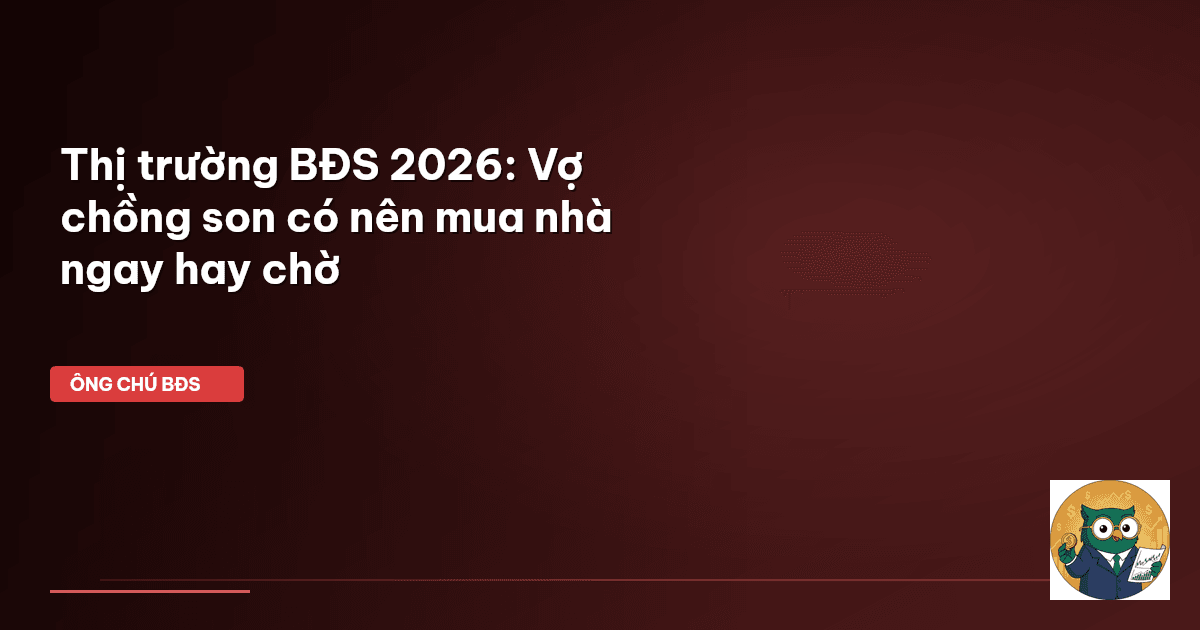 thị trường BĐS 2026