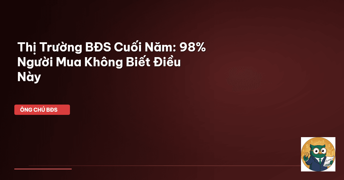 thị trường bđs